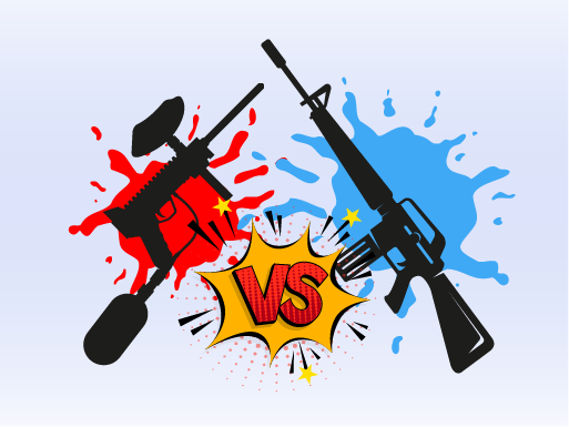 Paintball vs Airsoft