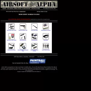 Airsoft Alpha website thumbnail
