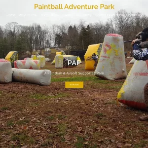 Paintball Adventure Park website thumbnail
