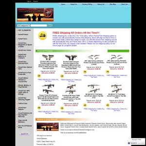 Airsoft Ballistics website thumbnail