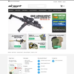 Airsoft N More website thumbnail
