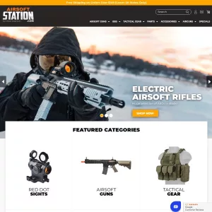 Airsoft Station website thumbnail