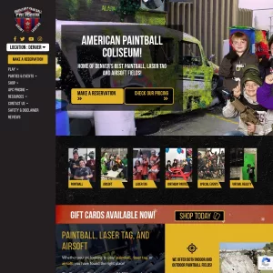 American Paintball Coliseum Outdoor Fields – Paintball & Airsoft website thumbnail