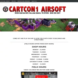 CartCon1 Airsoft website thumbnail