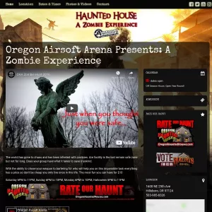 Oregon Airsoft website thumbnail