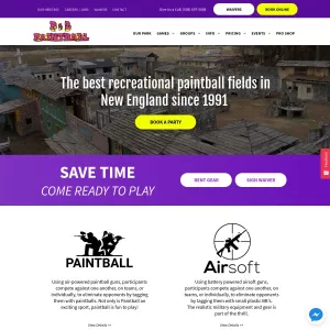 P&L Paintball, Inc. website thumbnail