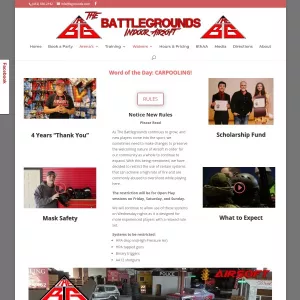 The Battlegrounds website thumbnail
