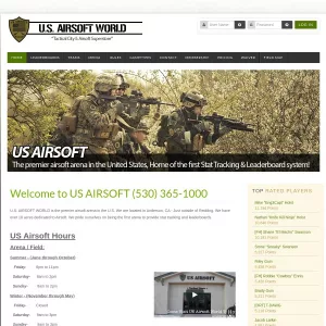 US Airsoft World Inc website thumbnail